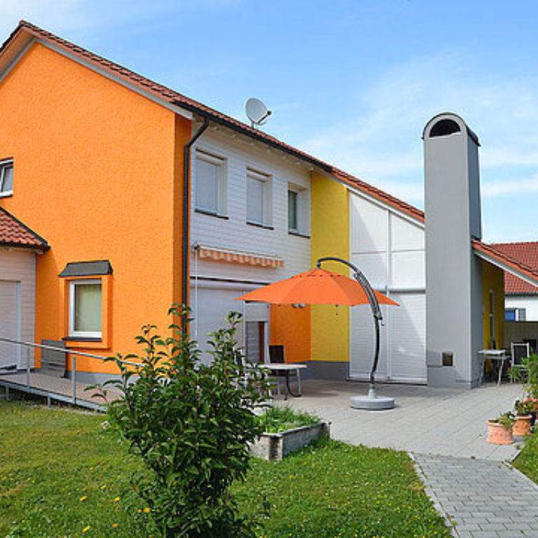Terrasse der Pflegewohngemeinschaft Plattling
