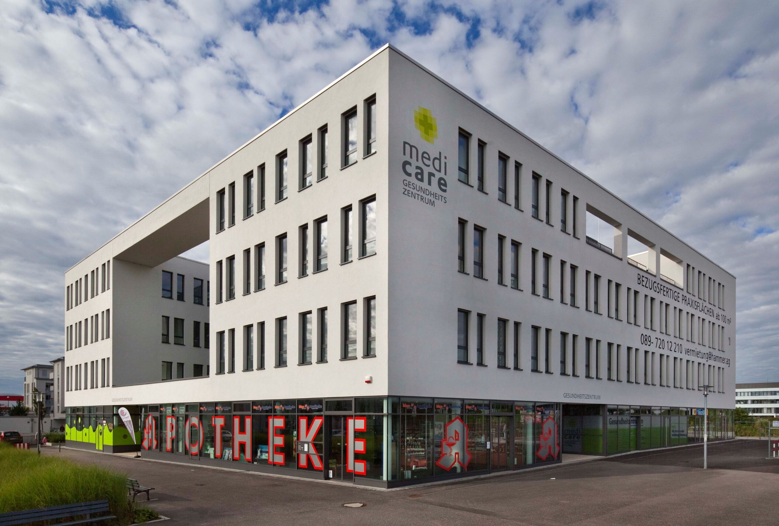 neues Gebäude Gesundheitszentrum München
